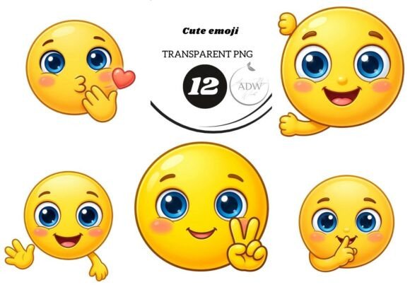 Cute Emoji Designs for Creative Projects