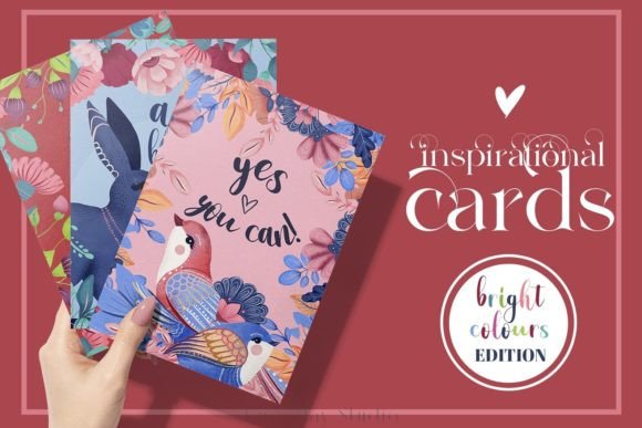 Folk Happy Summer Inspirational Cards: A Unique Blend of Art and Positivity