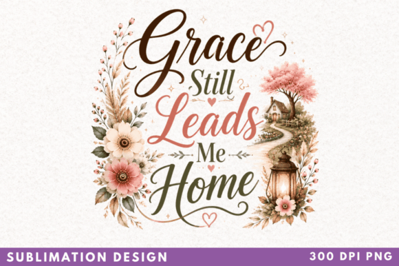 Grace Still Leads Me Home: A Christian-Inspired Design for Creative Expression